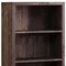 Homeroots 47.5 in. Brown Particle Board & MDF Bookshelf with Adjustable Shelves 333505 - alternate 3